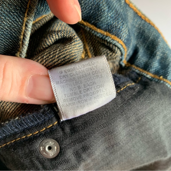 Carmar Distressed Blue Jeans Size 29 - Picture 9 of 9